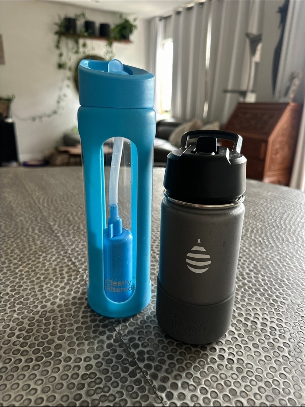 2 Clearly Filtered bottles